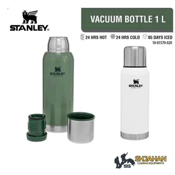 تصویر فلاسک 1 لیتر استنلی سری ادونچر مدل The stainless steel ا Stanley Adventure Vacuum Bottle | 1.1 QT Stanley Adventure Vacuum Bottle | 1.1 QT