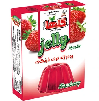 تصویر پودر ژله توت فرنگی 100 گرم ا Strawberry Jelly Strawberry Jelly