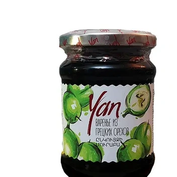 تصویر مربای چاقاله گردو یان (Yan) – ۳۰۰ گرمی ا Yan walnut jam Yan walnut jam