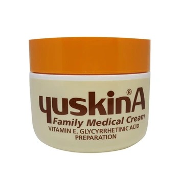 تصویر کرم ترک پا یوسکین آ کاسه ای و مرطوب کننده حجم 70گرم Yuskina ا Yuskina Family Medical Cream Yuskina Family Medical Cream