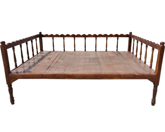 تصویر تخت سنتی ساده nasr-x6sa سایز ۲ در ۱.۵ متر 