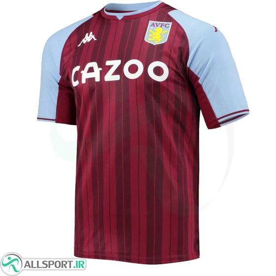 تصویر پیراهن اول استون ویلا Aston Villa Home 2021-22 Soccer Jersey 