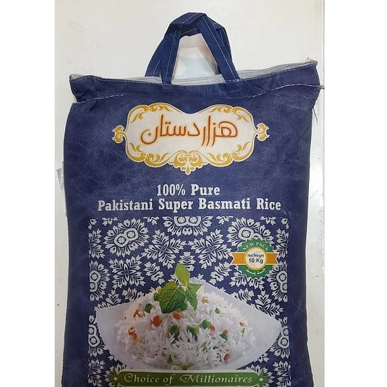 تصویر برنج پاکستانی هزاردستان کیسه ده کیلوگرم 