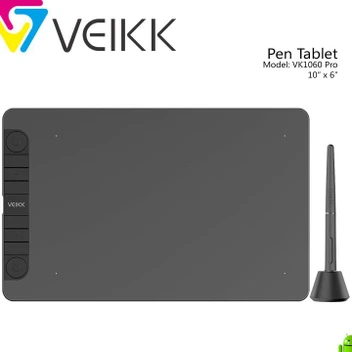 تصویر قلم و صفحه ویک Veikk VK1060 Pro 
