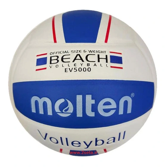 تصویر توپ والیبال مولتن مدل Beach EV5000 