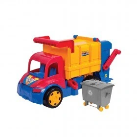 تصویر ماشین بازی زرین تویز مدل کامیون حمل زباله مدل The Trash Truck F3 