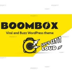تصویر دانلود قالب مجله خبری بووم باکس BoomBox برای وردپرس 