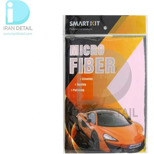 تصویر دستمال نانو مخصوص آبگیری شیشه و بدنه خودرو اسمارت کیت مدل Smart Kit Microfiber Cloth 