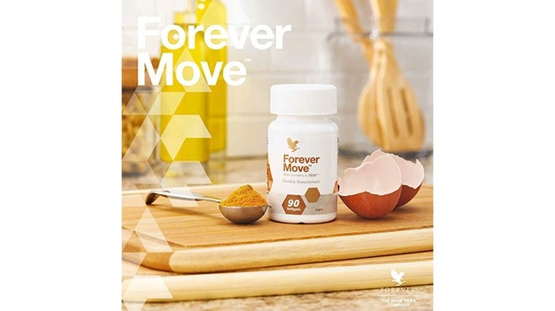 تصویر مکمل غذایی طبیعی فوراور موو Forever Move با بالاترین کیفیت و بهترین قیمت 