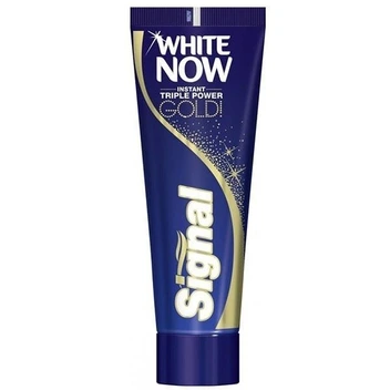 تصویر خمیر دندان گلد سفید کننده فوری سیگنال ا White Now Gold Toothpaste 50ml SIGNAL White Now Gold Toothpaste 50ml SIGNAL