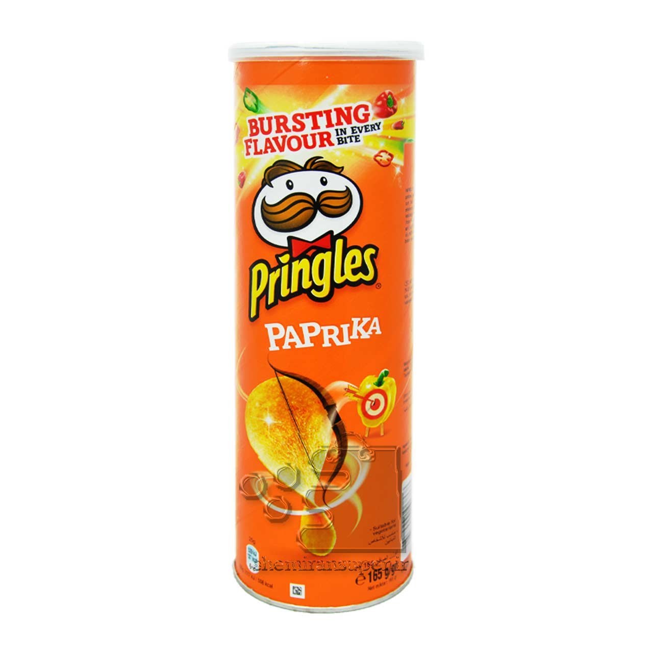 تصویر چیپس پرینگلز با طعم فلفل پاپریکا وزن 165 گرم ا Pringles Paprika Pringles Paprika