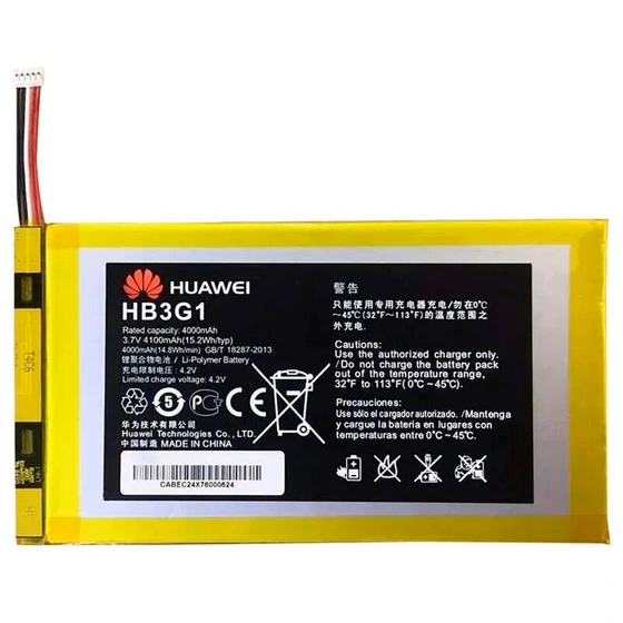 تصویر باتری تبلت اورجینال Huawei S7 HB3G1 