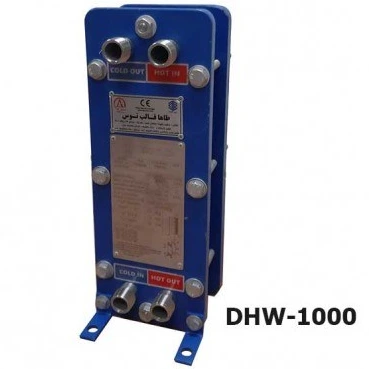 تصویر مبدل حرارتی صفحه ای واشردار TGT مدل DHW-1000 