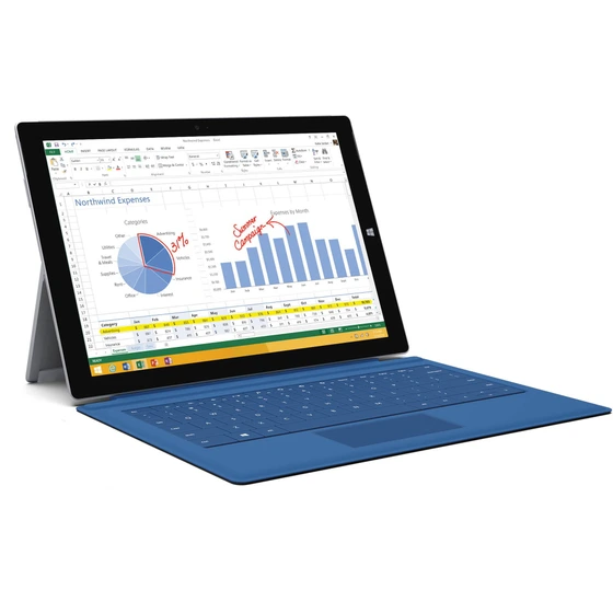 تصویر تبلت مایکروسافت Surface Pro 3 | 8GB RAM | 256GB | I5 ا Microsoft Surface Pro 3 Microsoft Surface Pro 3