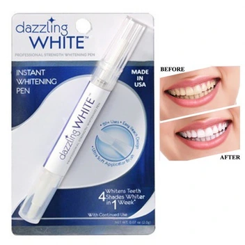 تصویر قلم براق و سفید کننده دندان (Dazzling White Professional Strength Teeth Whitening Pens) 