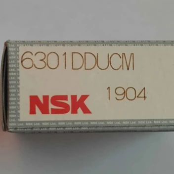 تصویر بلبرینگ 6301 واشر لاستیکی برند NSK ژاپن اصلی ا 6301 DDU CM NSK 6301 DDU CM NSK