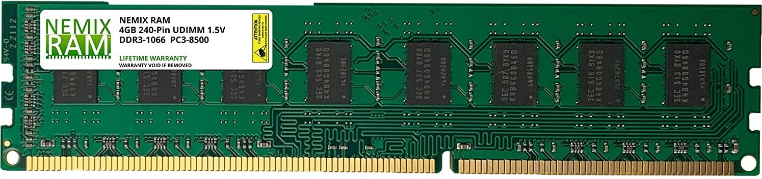 خرید و قیمت ماژول حافظه دسک تاپ 4 GB (1x4GB) DDR3-1066MHZ PC3-8500 
