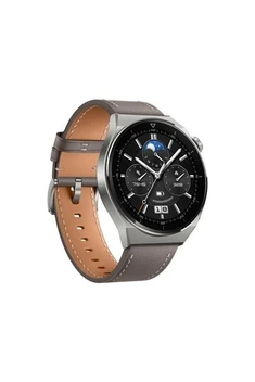 تصویر خرید اینترنتی ساعت هوشمند برند Huawei رنگ نقره ای ty305748991 ا Watch Gt3 Pro 46mm Titanyum Kasa - Gri Deri Watch Gt3 Pro 46mm Titanyum Kasa - Gri Deri