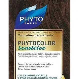 تصویر کیت رنگ موی سنسیتیو فیتو | شماره 6.77 - قهوه ای کاپوچینو | مناسب پوست سر حساس 