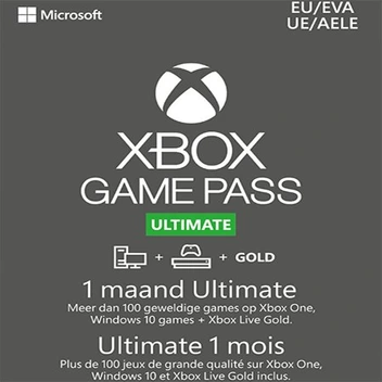 تصویر خرید کارت گیم پس آلتیمیت ایکس باکس 1 ماهه XBOX GAME PASS Ultimate 1 Month 