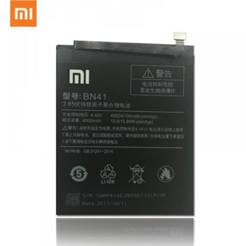 تصویر باتری اصلی شیائومی Xiaomi Redmi Note 4 با 6 ماه گارانتی ا battery of Xiaomi Redmi Note 4 -BN41 battery of Xiaomi Redmi Note 4 -BN41