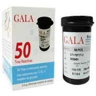تصویر نوار قند خون Gala ا GALA Blood Glucose Strips GALA Blood Glucose Strips