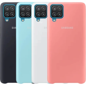 تصویر قاب گوشی سامسونگ Samsung Galaxy A12 مدل سیلیکونی ا Silicone Cover Case for Samsung Galaxy A12 Silicone Cover Case for Samsung Galaxy A12