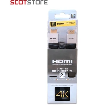 تصویر کابل HDMI سونی ۴K Ultra با طول ۲ متر 