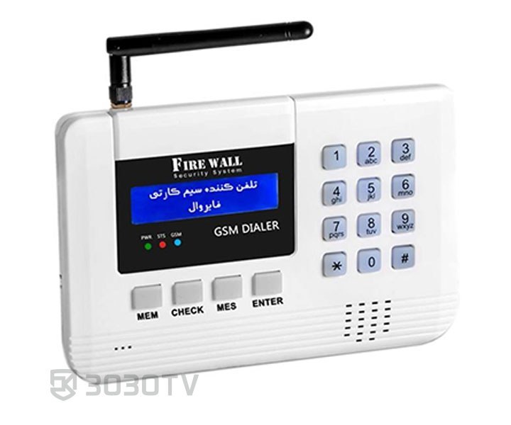 تصویر تلفن کننده سیم کارتی G6 ا System Security Alarm Firewall G6 System Security Alarm Firewall G6