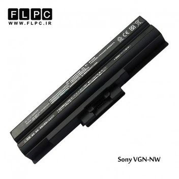 تصویر باطری لپ تاپ سونی Sony VGN-NW Laptop Battery _6cell مشکی 