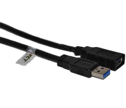 تصویر کابل USB 3.0 افزایش طول تی سی تی 3 متری ا TCT USB 3.0 Extension Cable 3M TCT USB 3.0 Extension Cable 3M