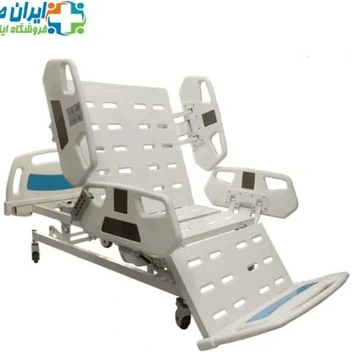 تصویر تخت بیمارستانی برقی صندلی شو چهار شکن ا hospital bed chair hospital bed chair