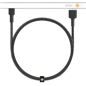 تصویر کابل تبدیل USB به لایتنینگ آکی مدل CB-BAL3 طول 1.2 متر 