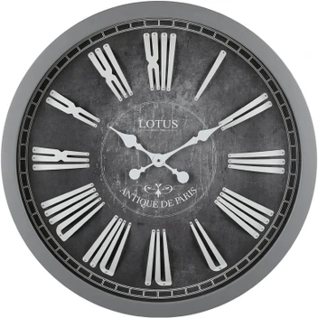 تصویر ساعت دیواری چوبی رایکا هوم مدل GONZALES کد LO-7736 